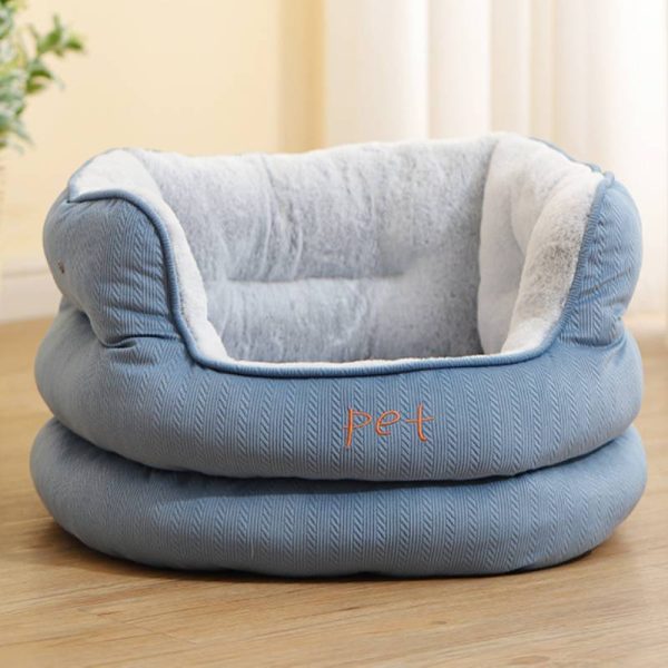 A dual-purpose warm, soft and comfortable pet nest for cats and dogs