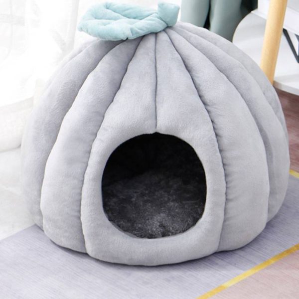 Winter Warm Cute Pumpkin Shape Good Quality Cat Cave