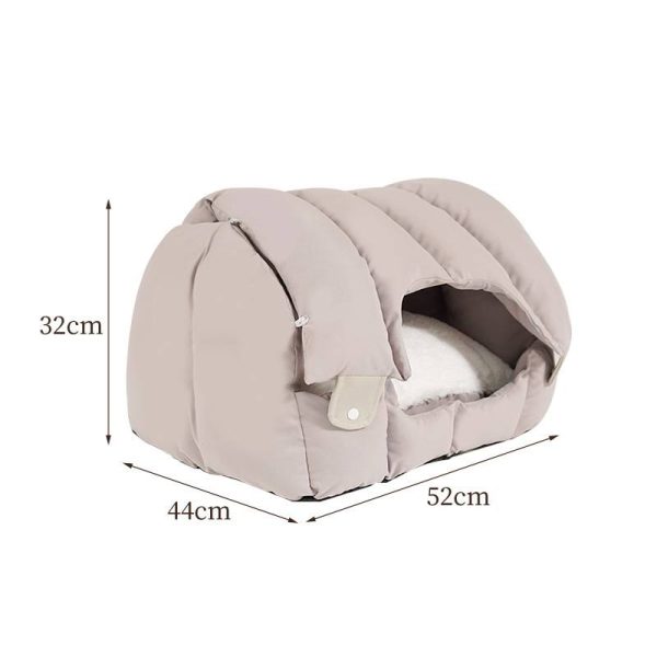 Simple and high-quality dual-purpose fully enclosed warm cat cave cat sofa