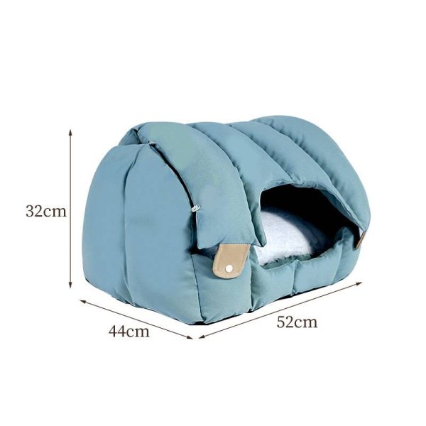 Simple and high-quality dual-purpose fully enclosed warm cat cave cat sofa