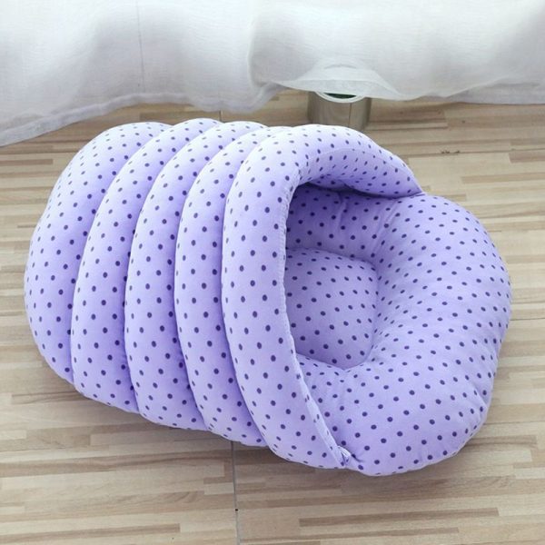 Slipper style thickened, soft and comfortable sleeping cat and dog cave