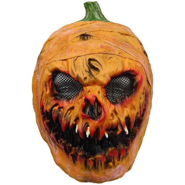 Halloween Scary Pumpkin Monster Mask Prop