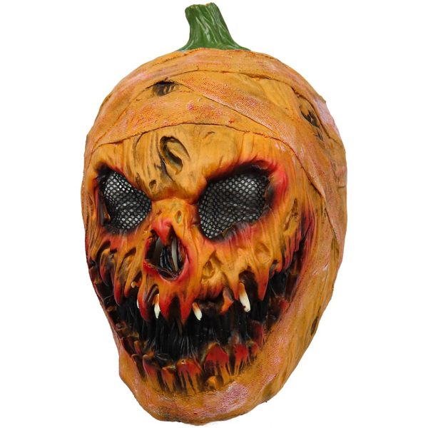 Halloween Scary Pumpkin Monster Mask Prop