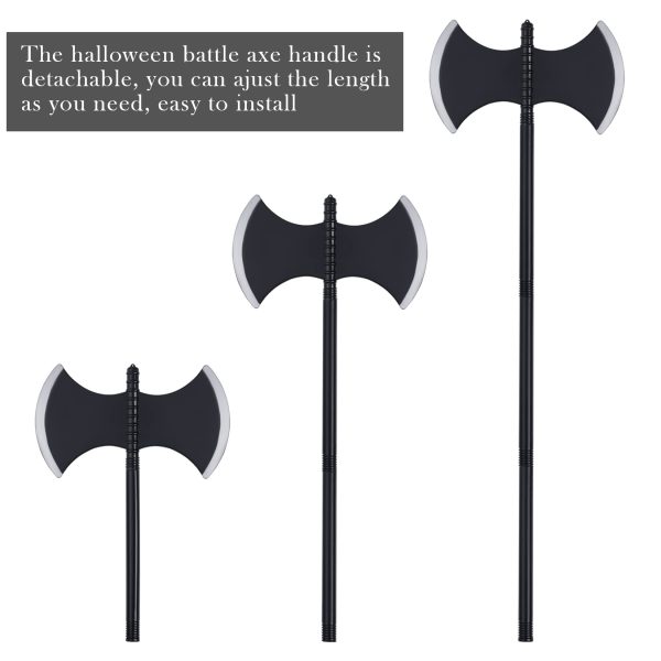 Halloween Fake Blade Battle Axe Prop