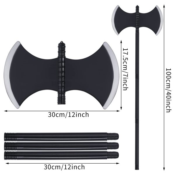 Halloween Fake Blade Battle Axe Prop