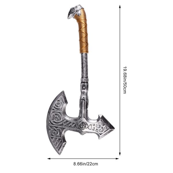 Halloween Realistic Fake Weapon Axe Prop