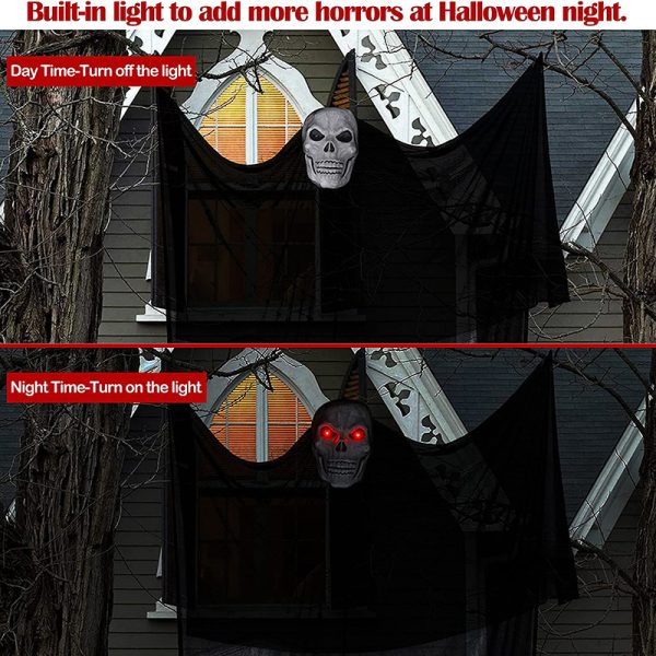 Halloween Outdoor Scary Hanging Ghost Prop