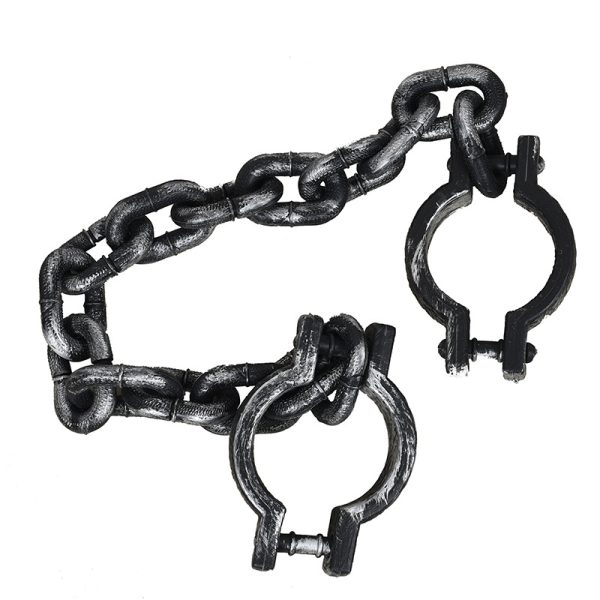 Halloween Prisoner Wrist Shackle Handcuff Prop