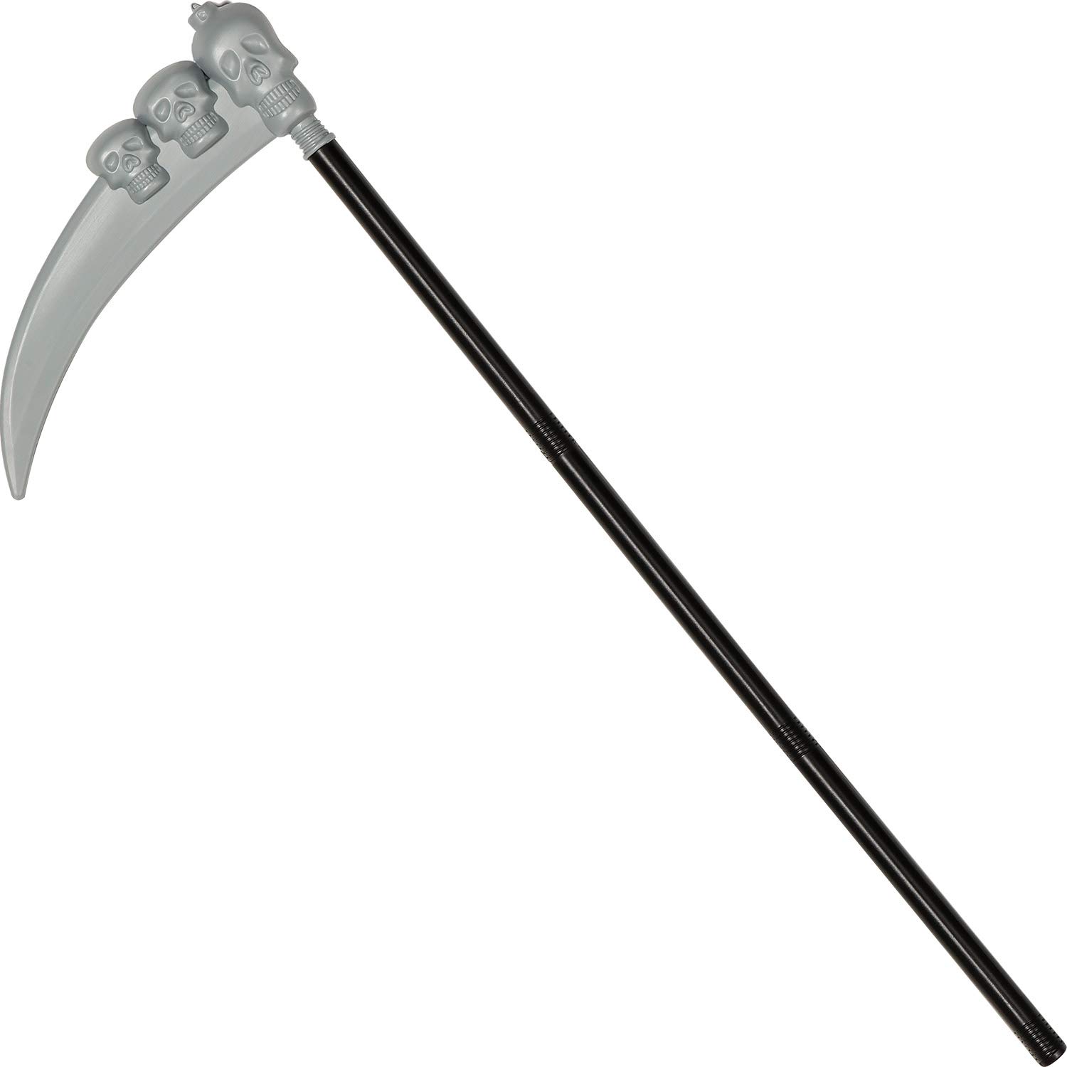 Halloween Creepy Reaper Skull Scythe Prop