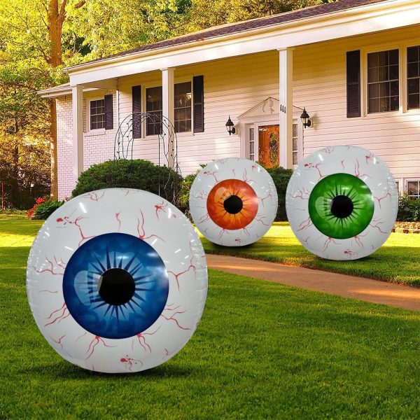 4D Halloween Aluminum Film Eyeball Prop