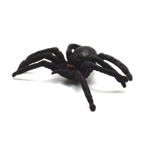 30pcs Halloween Realistic Plastic Spider Prop