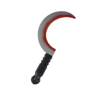 Halloween Bloody Sickle Weapon Prop