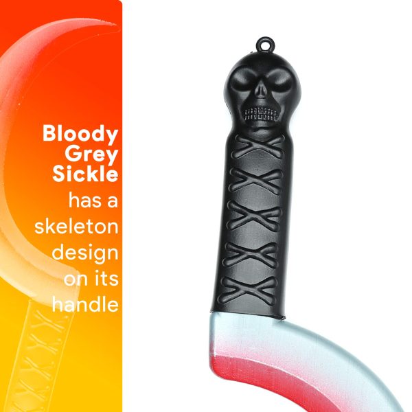 Halloween Bloody Sickle Weapon Prop