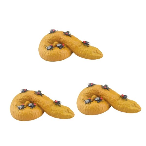 11pcs Halloween Fly Poop Prank Prop