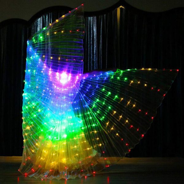 Halloween Belly Dance LED Angel Wings Prop