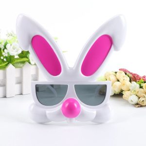 Halloween Pink Bunny Sunglasses Prop