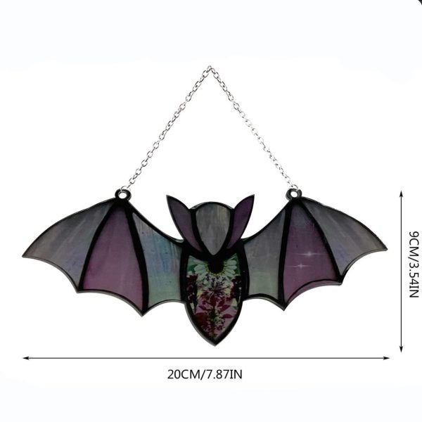 Halloween Colorful Hanging Bat Prop