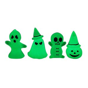 4PCS Halloween Luminous Ghost Tree Elves Prop