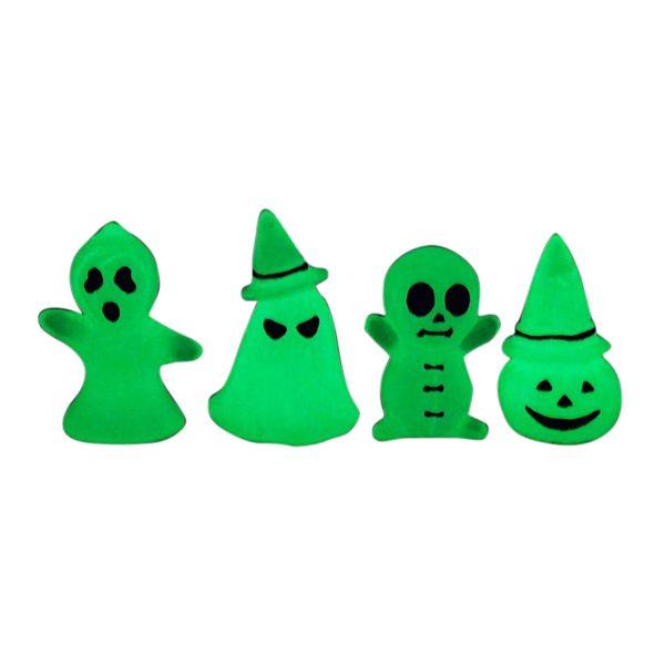 4PCS Halloween Luminous Ghost Tree Elves Prop