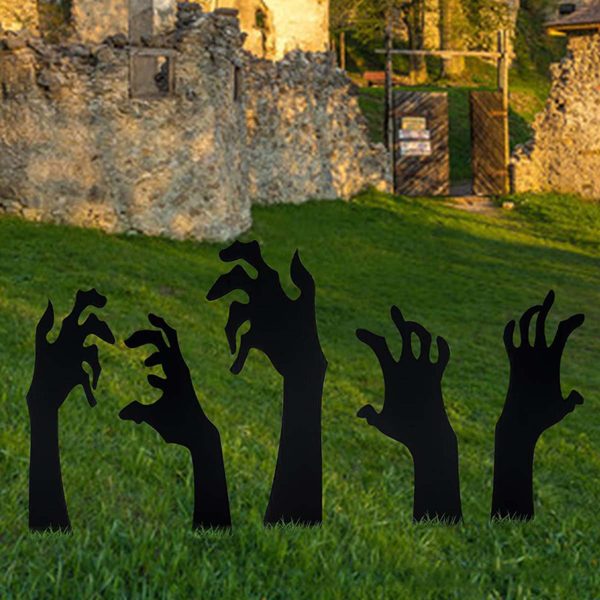 5PCS Halloween Zombie Hand Ghost Hand Prop