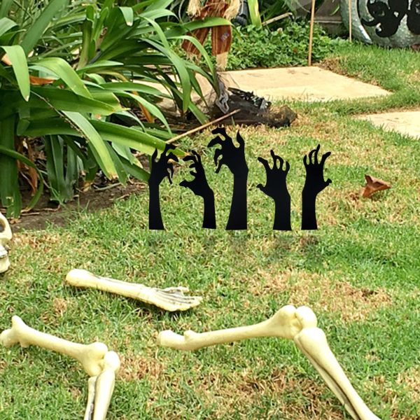 5PCS Halloween Zombie Hand Ghost Hand Prop