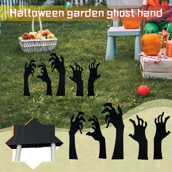 5PCS Halloween Zombie Hand Ghost Hand Prop