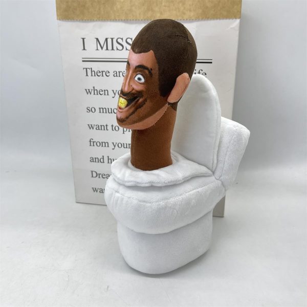 Halloween Toilet Man Prop