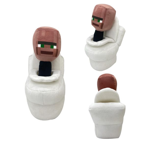 Halloween Toilet Man Pixel Prop