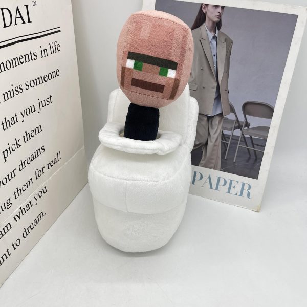 Halloween Toilet Man Pixel Prop