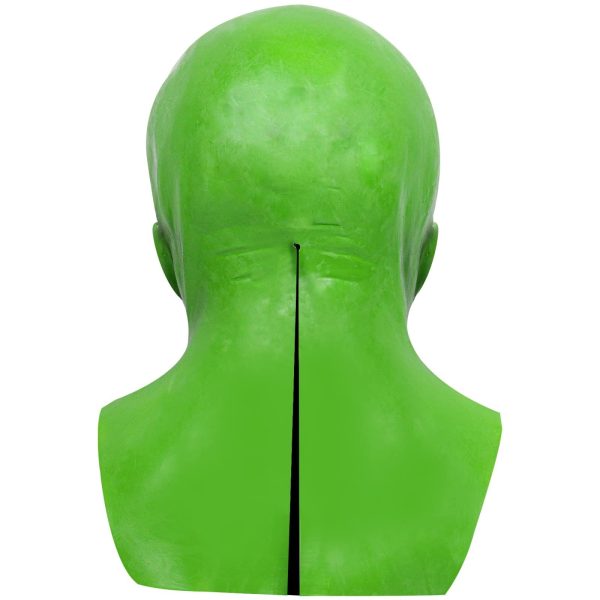 Halloween Green Alien Mask Prop