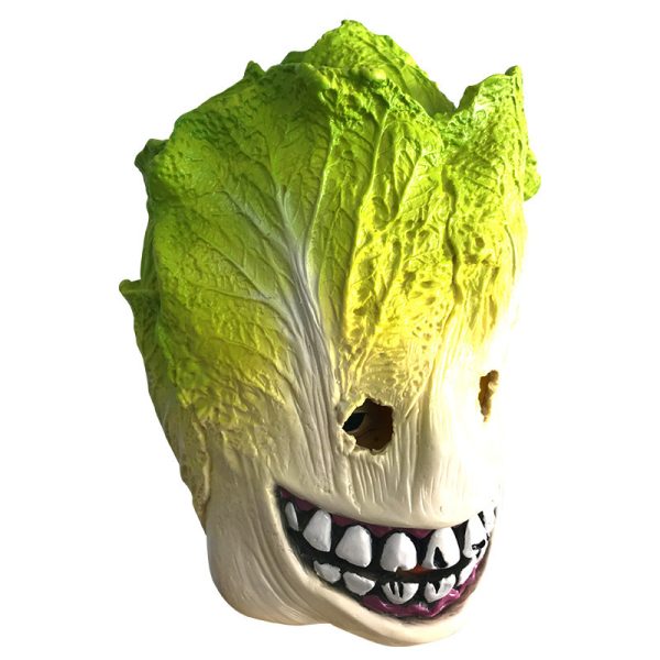 Halloween Cabbage Mask Prop