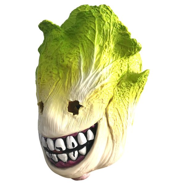 Halloween Cabbage Mask Prop