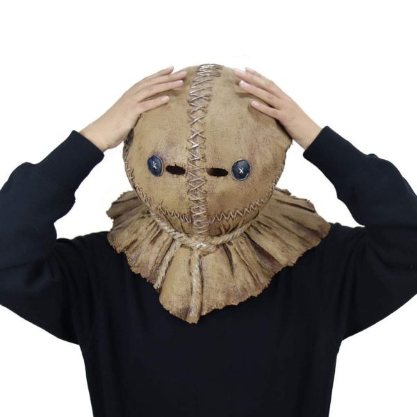 Halloween Scarecrow Sam Mask Prop