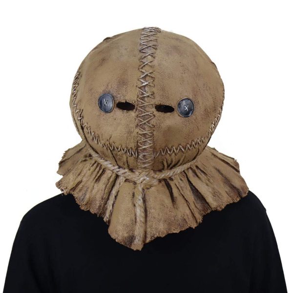 Halloween Scarecrow Sam Mask Prop