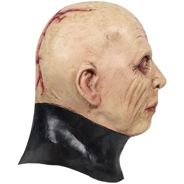 Halloween Red-eye Skinhead Mask Prop