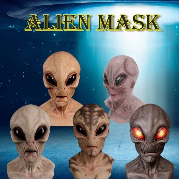 Halloween Alien Mask Prop