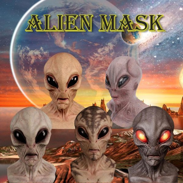 Halloween Alien Mask Prop