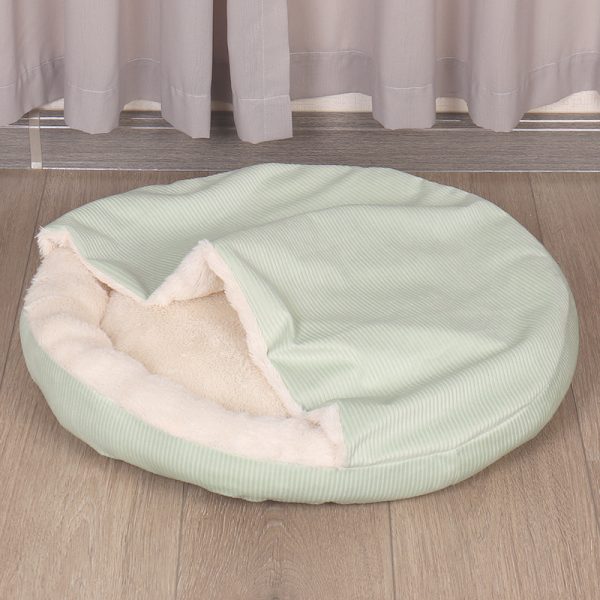 Thickened warm round cloak cat nest cat house