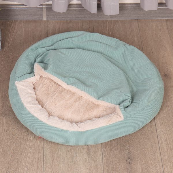 Thickened warm round cloak cat nest cat house