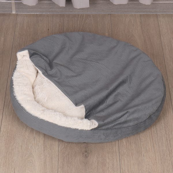 Thickened warm round cloak cat nest cat house