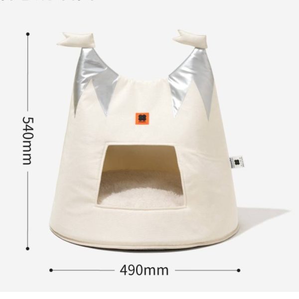 Cool Circus Portable Dirty-Resistant Enclosed Cat House